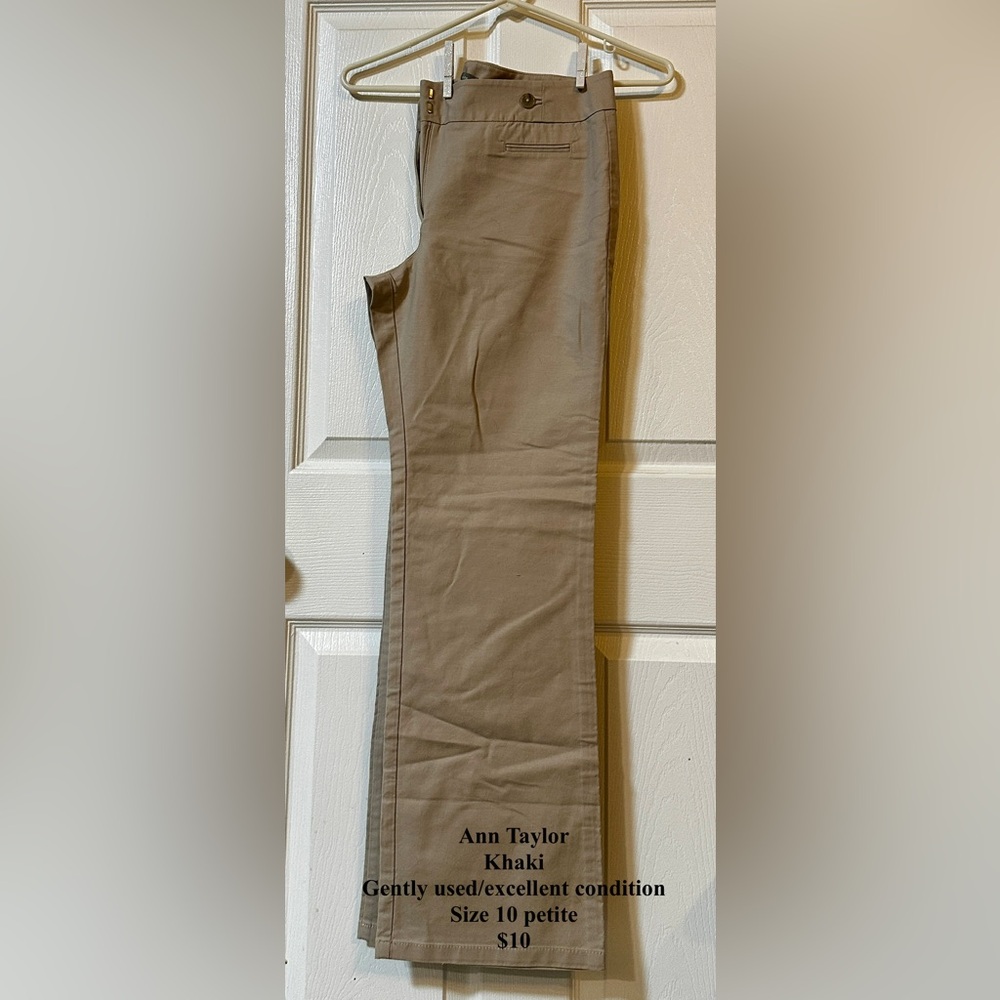 Ann Taylor Women's Tan Trousers